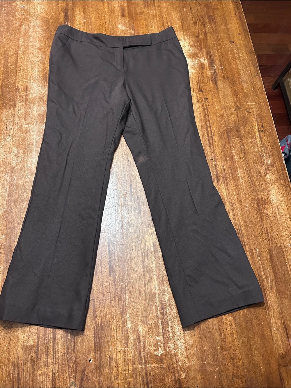 Talbot’s Women's Brown Dress Pants - Classic Tailored Fit